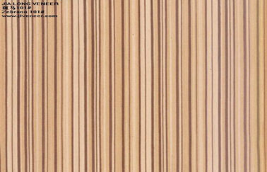 Tấm ván bằng gỗ Zebrano được chế tạo xây dựng nhân tạo