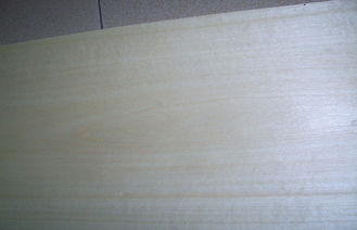 Phiến mỏng màu trắng trị giá 0,5 mm veneer với hạt màu vàng nhạt