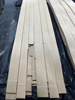 Tấm ván ép veneer gỗ sồi trắng đã được rửa sạch tự nhiên cắt lát cho ván ép