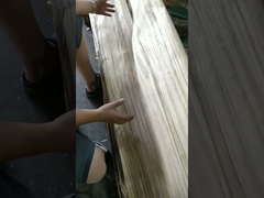 Sliced Paldao Wood Quarter Cut Veneer With Black Line For Plywood