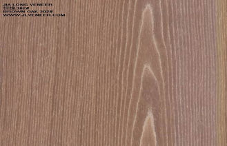 Các tấm gỗ Veneer Ván ép Ván Sừng Oak được Chế tạo bằng gỗ màu nâu, Gỗ Ván gỗ mỏng