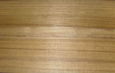 Ván lát bằng gỗ Teak màu vàng tự nhiên 0.5mm Đối với Ván sàn