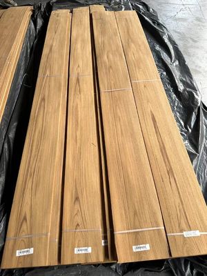 Teak Crown Crown Cut Tấm veneer tự nhiên để trang trí khách sạn