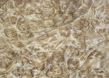 Tấm gỗ Mappa Burl Veneer, 0,5 mm, các tấm gỗ Veneer Nardwood Thin Wood