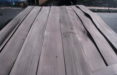 Tấm veneer gỗ óc chó màu đen cắt lát tự nhiên Crown Cut cho tủ