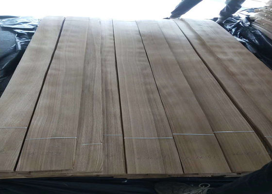 Tấm gỗ veneer màu nâu Ash cắt quý cho đồ nội thất 0,2mm cho ván ép