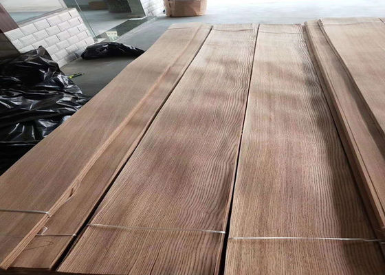 Tấm gỗ veneer màu nâu Ash cắt quý cho đồ nội thất 0,2mm cho ván ép