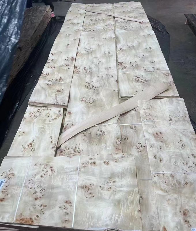 Bảng veneer bông bạch tuộc cắt tự nhiên loại A cho trang trí đồ nội thất