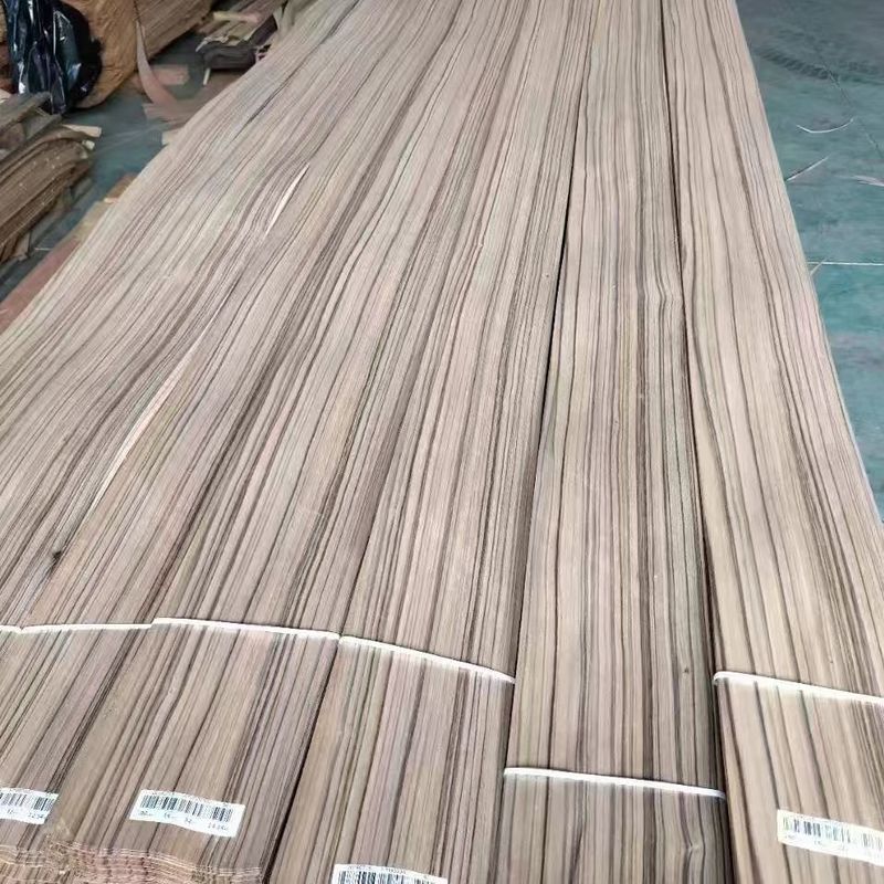 Tự nhiên cắt cắt màu sáng Paldao gỗ Quarter cắt veneer với đường đen